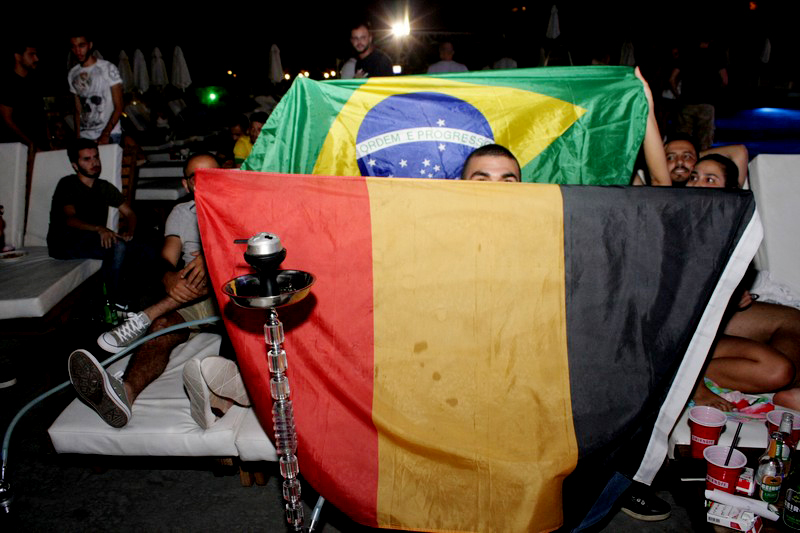 Brazil vs. Belgium at Veer