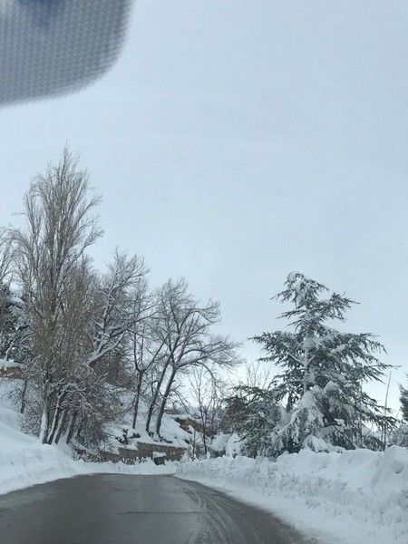 White Cedar Hotel during Winter
