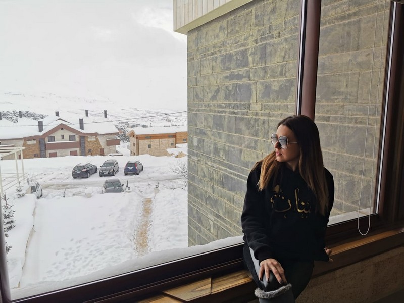 White Cedar Hotel during Winter