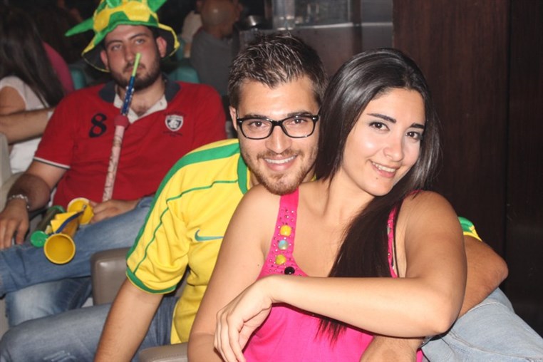 Brazil VS Colombia at Qube
