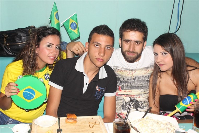 Brazil VS Colombia at Qube