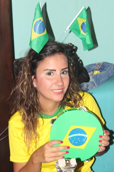 Brazil VS Colombia at Qube