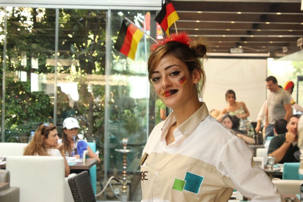Germany VS Portugal at QUBE 