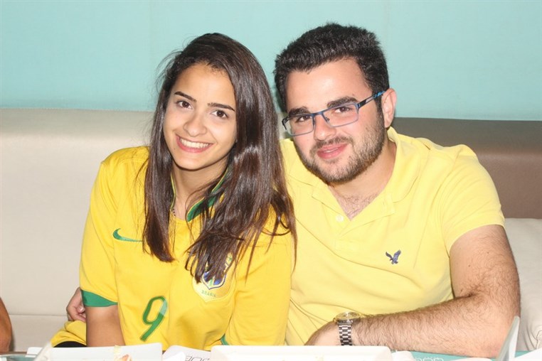 Brazil VS Colombia at Qube