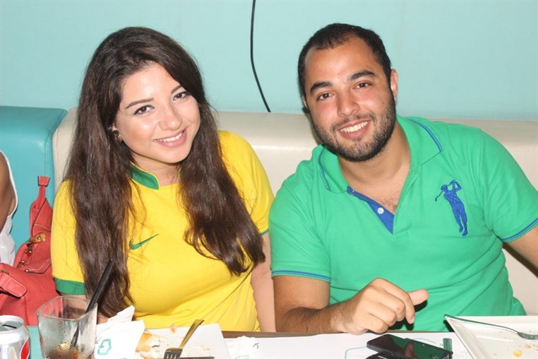 Brazil VS Colombia at Qube