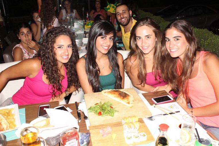 Brazil VS Colombia at Qube