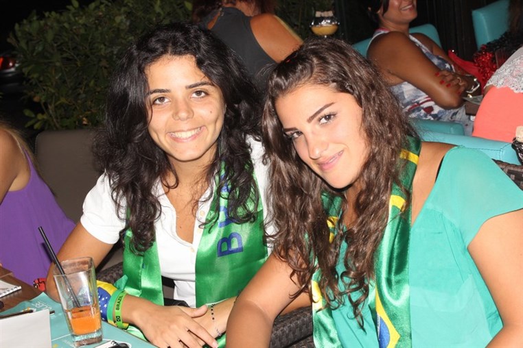 Brazil VS Colombia at Qube
