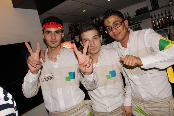 Germany VS Portugal at QUBE 