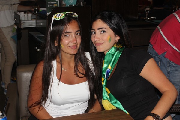 Brazil VS Cameroon at Qube cafe