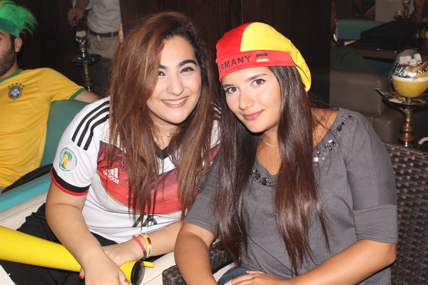 Brazil VS Cameroon at Qube cafe