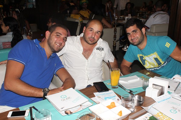 Brazil VS Cameroon at Qube cafe