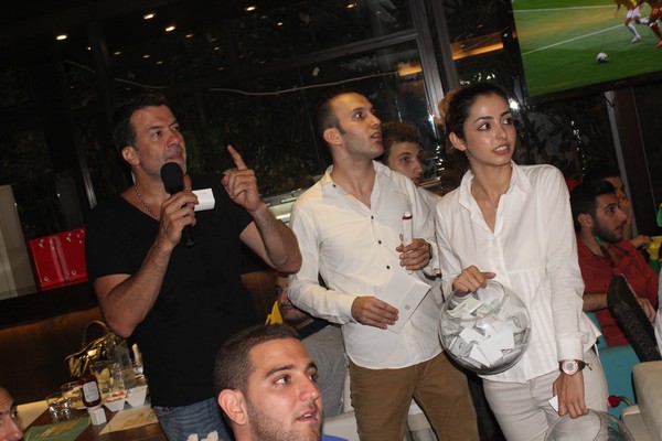 Brazil VS Cameroon at Qube cafe