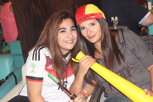 Brazil VS Cameroon at Qube cafe