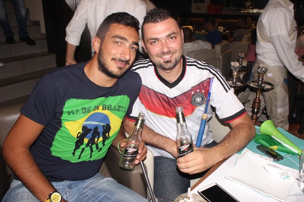 Brazil VS Cameroon at Qube cafe