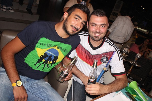 Brazil VS Cameroon at Qube cafe