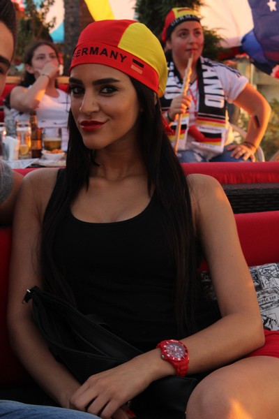 Germany VS Portugal at Pros Cafe