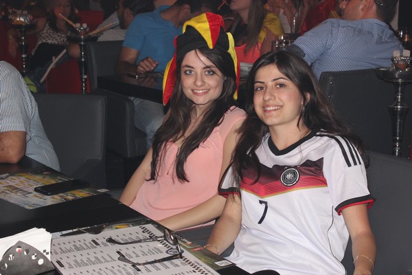 Germany VS Portugal at Pros Cafe