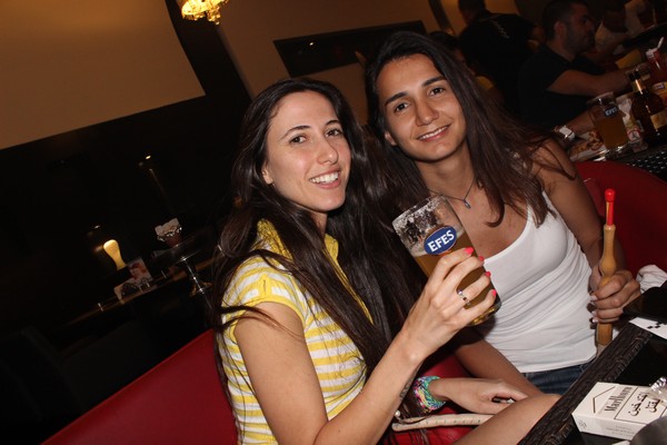 Germany VS Portugal at Pros Cafe
