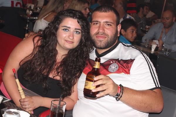Germany VS Portugal at Pros Cafe