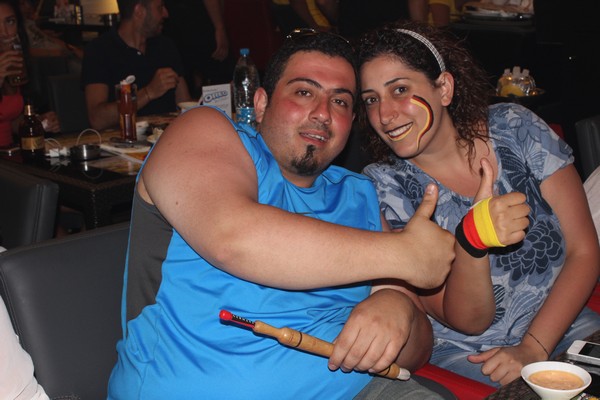 Germany VS Portugal at Pros Cafe