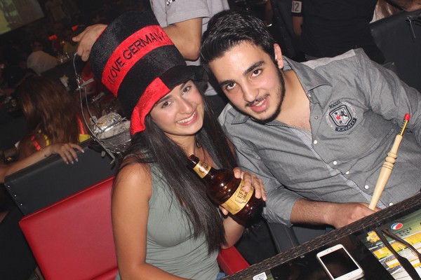Germany VS Portugal at Pros Cafe