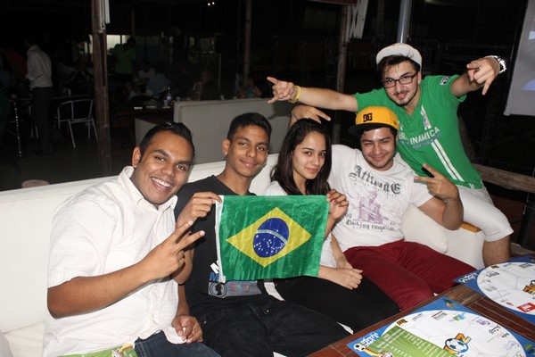 Brazil VS Mexico at Sports Zone