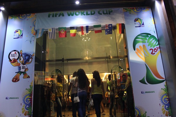 World Cup at Pros Cafe