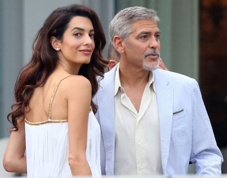 George and Amal Clooney’s Twins Spotted in Public for the First Time