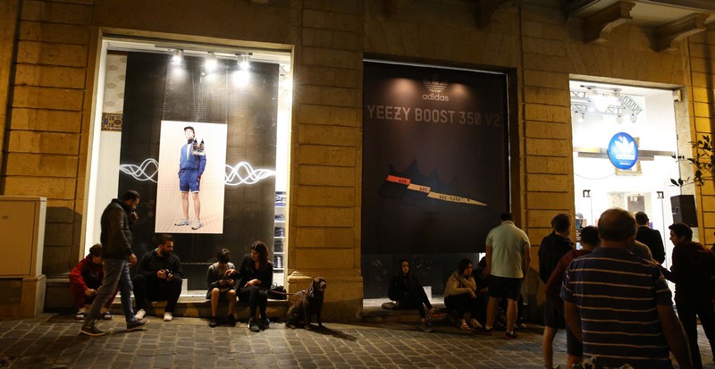 New YEEZY BOOST 350 V2 is officially launched in store at adidas Originals Downtown Beirut