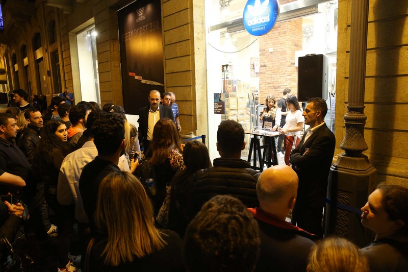 New YEEZY BOOST 350 V2 is officially launched in store at adidas Originals Downtown Beirut