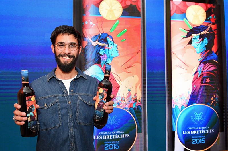 Chateau Kefraya Teams Up With Yvan Debs to Illustrate The Special Edition of Les Breteches 2015
