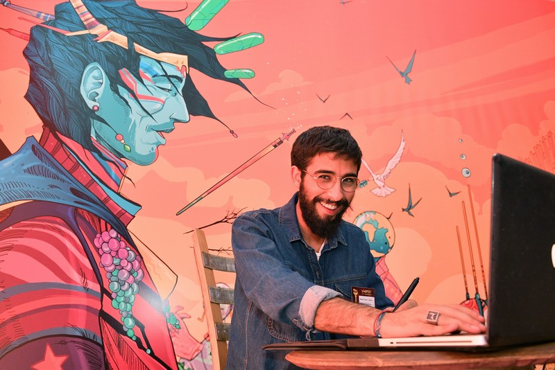 Chateau Kefraya Teams Up With Yvan Debs to Illustrate The Special Edition of Les Breteches 2015