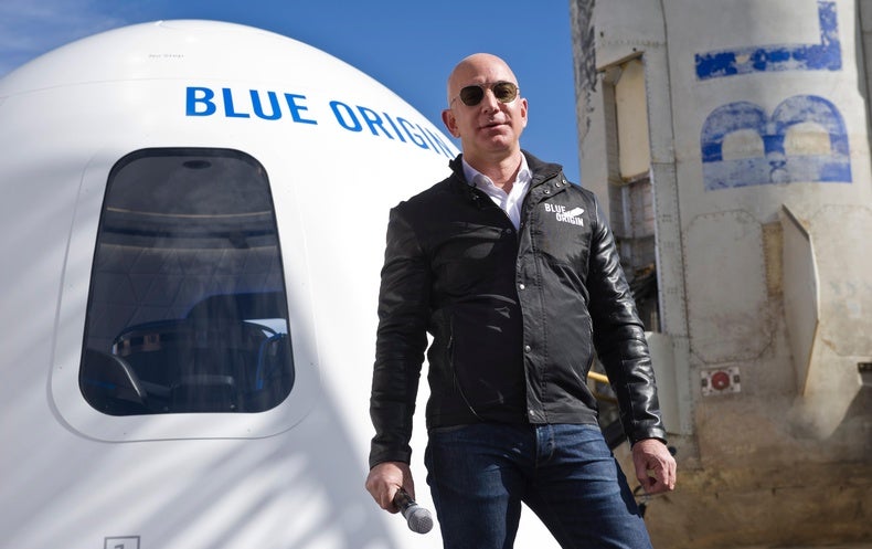 In Video: Amazon Founder Jeff Bezos Will Fly To Space Today