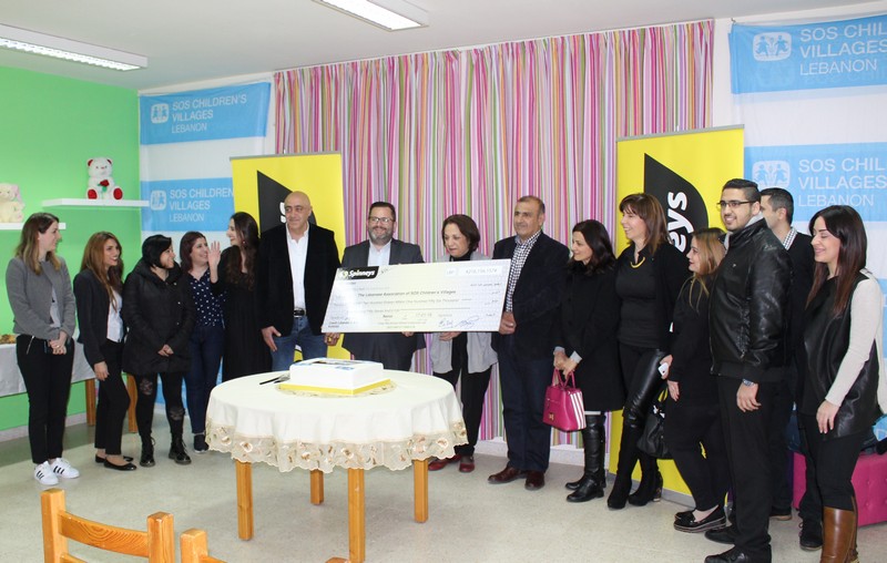 Spinneys Offers more than 200’000’000 L.L. to SOS children