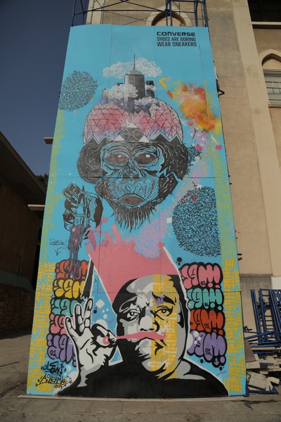 Converse Celebrates A Brush of Color With The Wall Of Clash Activation In Beirut