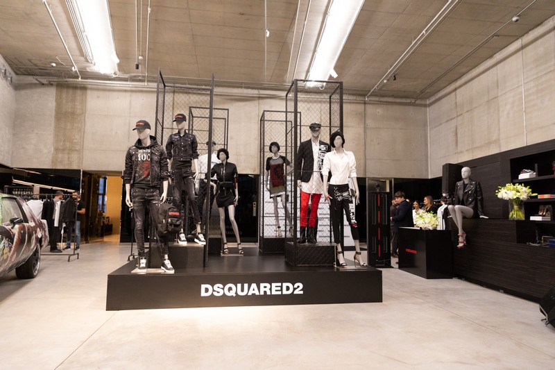 Dsquared2 Launches Rock World Tour Capsule Collection at Aïshti by the Sea featuring a preview of the SS19 collection