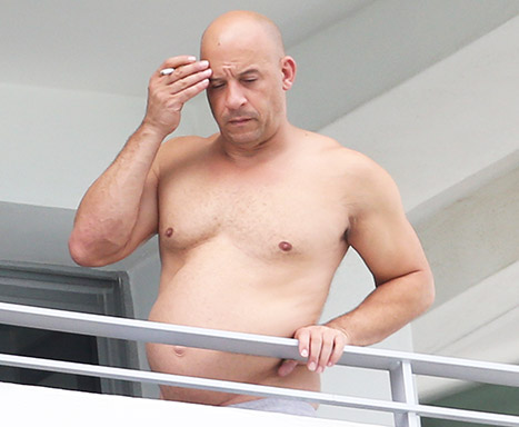 Vin Diesel Physique - Body Shape