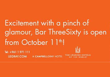 Bar ThreeSixty Kicks Off the Season on October