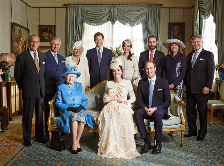 Prince Georges Christening 