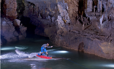 Red Bull Awakens the Jeita Grotto