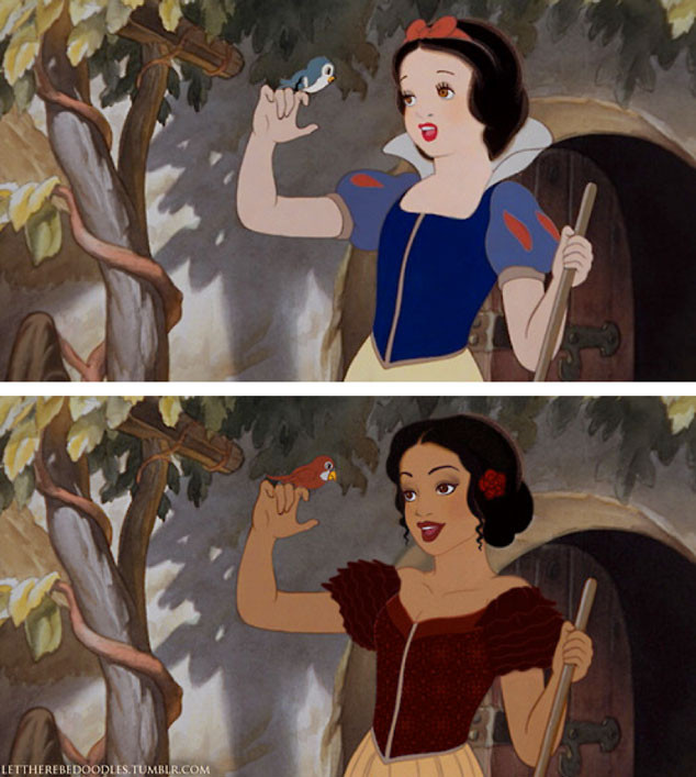 An Artist Reimagined Disney Princesses With Different Races and the Results Will Blow Your Mind