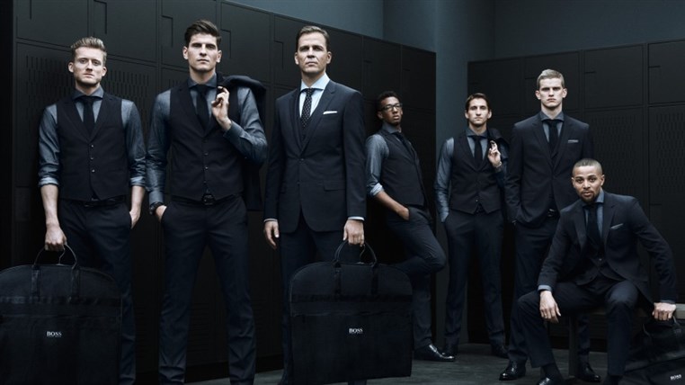 German Football Team Dressed by Hugo Boss