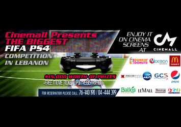 Cinemall FIFA PS4 Competition