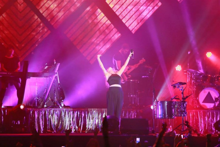 Ellie Goulding absolutely rocked Beirut 
