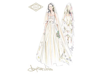 Angelina Jolie marries in Atelier Versace