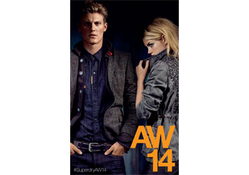 Superdry AW14 celebrates texture and detail in the most exciting collection to date.