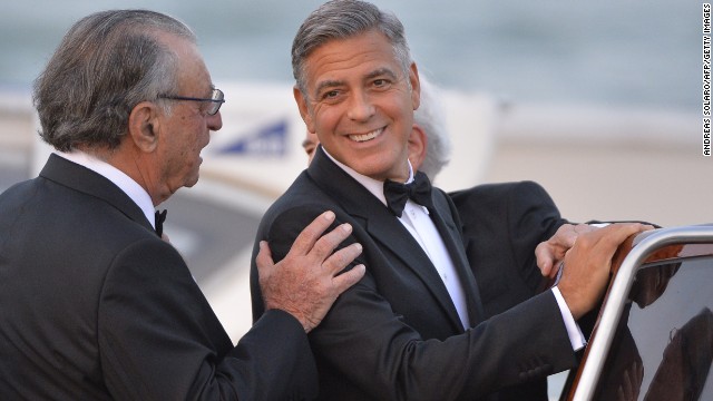 George Clooney and Amal Alamuddin marry in Venice