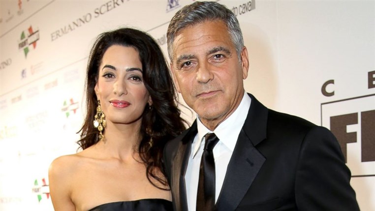 George Clooney and Amal Alamuddin's Wedding Cake Details and Reception Menu