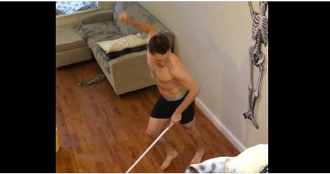 Roommate Dancing While He Thinks No Ones Watching Is AMAZING