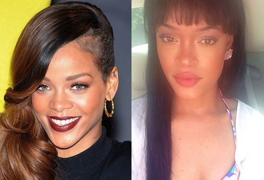 Rihannas Lookalike Andele Lara